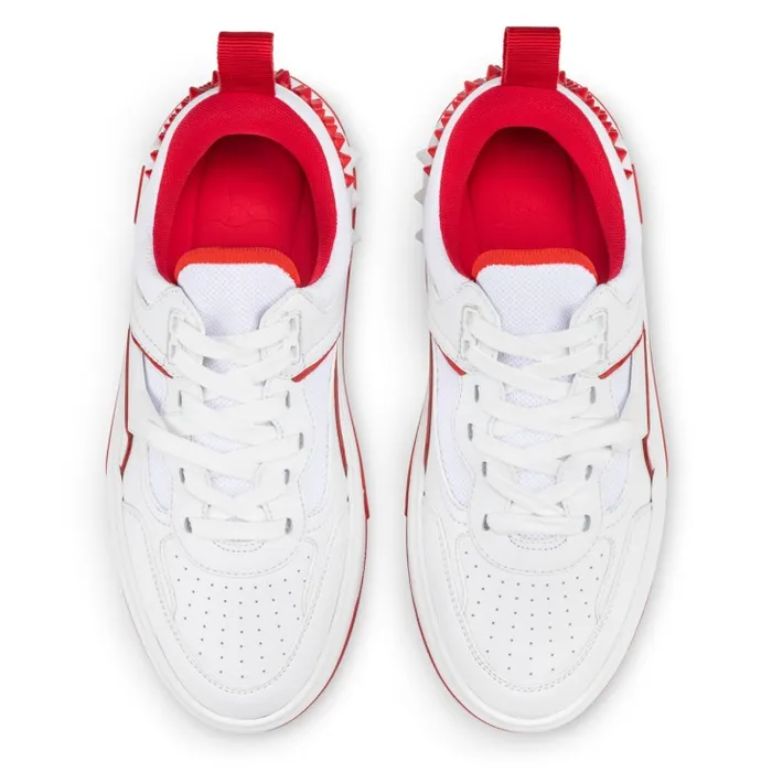Christian Louboutin Sneakers Women Astroloubi Sneakers 8211 Calf Leather Suede And Nappa Leather 8211 White