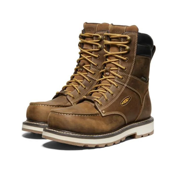 Cincinnati 8quot Waterproof 90 Heel Boot CarbonFiber Toe Men KEEN Boots Cincinnati 8quot Waterproof 90 Heel Boot CarbonFiber Toe Men KEEN Boots