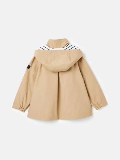 Coats and Jackets Girls Joules Stone Lightweight Waterproof Raincoat With Hood