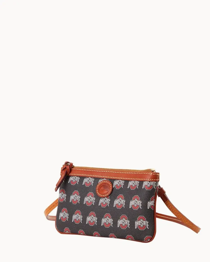 Collegiate Ohio State University Large Slim Crossbody Ohio State Women Dooney and Bourke Crossbodies Collegiate Ohio State University Large Slim Crossbody Ohio State Women Dooney and Bourke Crossbodies