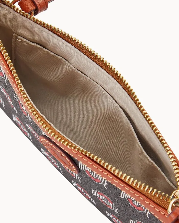 Collegiate Ohio State University Large Slim Crossbody Ohio State Women Dooney and Bourke Crossbodies Collegiate Ohio State University Large Slim Crossbody Ohio State Women Dooney and Bourke Crossbodies
