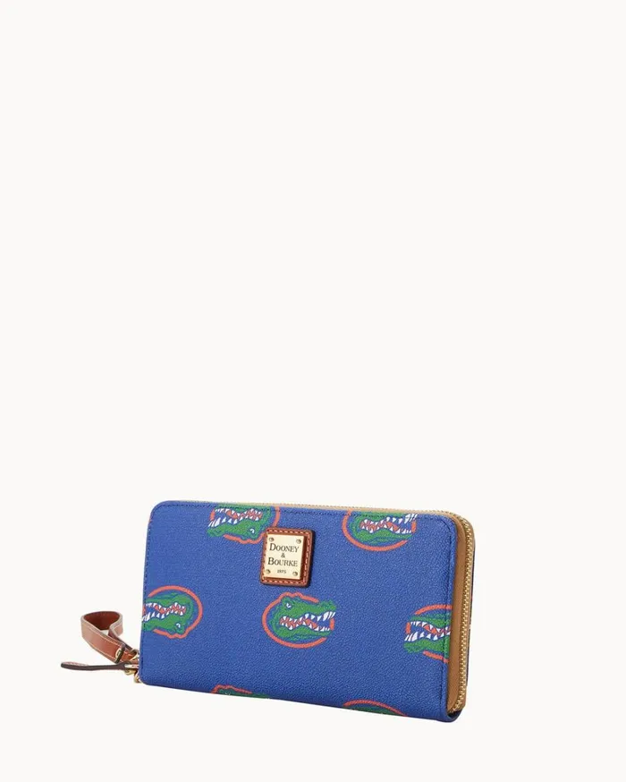 Collegiate University Of Florida Large Zip Around Wristlet Florida Women Dooney and Bourke Wallets Collegiate University Of Florida Large Zip Around Wristlet Florida Women Dooney and Bourke Wallets