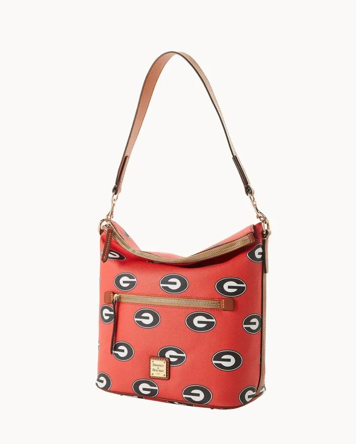 Collegiate University Of Georgia Large Sac Georgia Women Dooney and Bourke Shoulder Bags Collegiate University Of Georgia Large Sac Georgia Women Dooney and Bourke Shoulder Bags