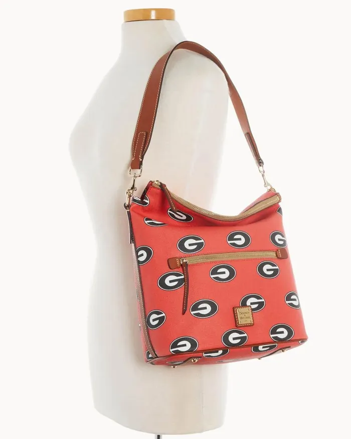 Collegiate University Of Georgia Large Sac Georgia Women Dooney and Bourke Shoulder Bags Collegiate University Of Georgia Large Sac Georgia Women Dooney and Bourke Shoulder Bags