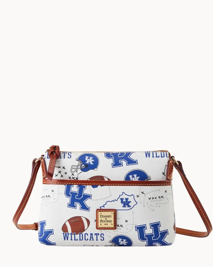 Collegiate University Of Kentucky Ginger Crossbody U Of Kentucky Women Dooney and Bourke Crossbodies