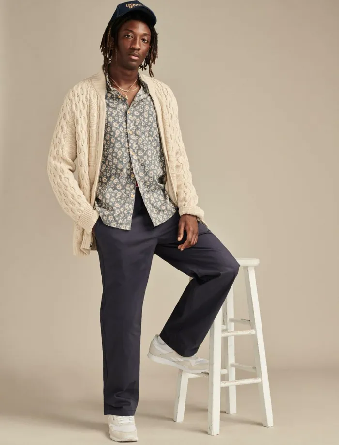 Coolmax Relaxed Straight Fit Chino Parisian Night Men Lucky Brand Pants