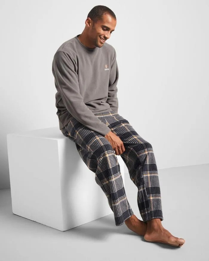 Cotton Traders Fleece Guinness Fleece Pyjama Set 8211 Men
