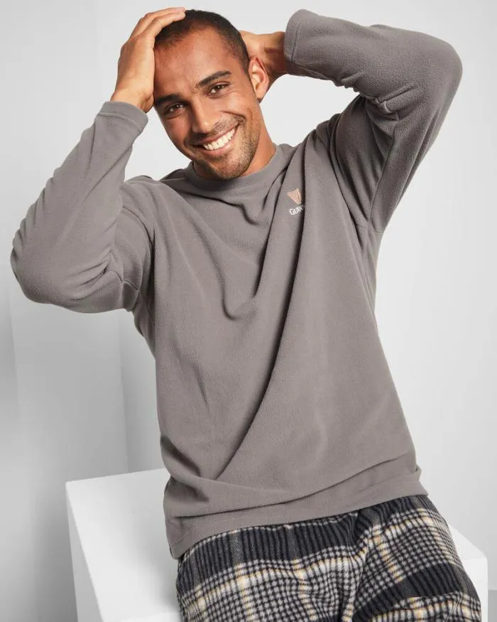 Cotton Traders Fleece Guinness Fleece Pyjama Set 8211 Men