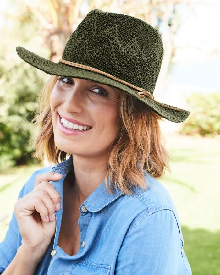 Cotton Traders Hats Foldaway Fedora Hat 8211 Women