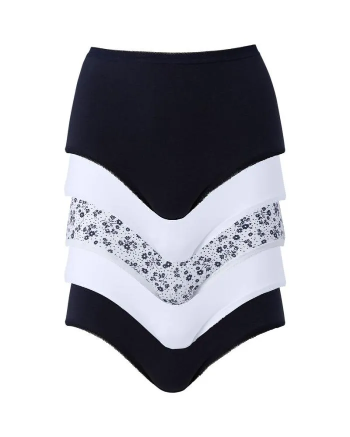 Cotton Traders Knickers 5 Pack Full Briefs 8211 Women