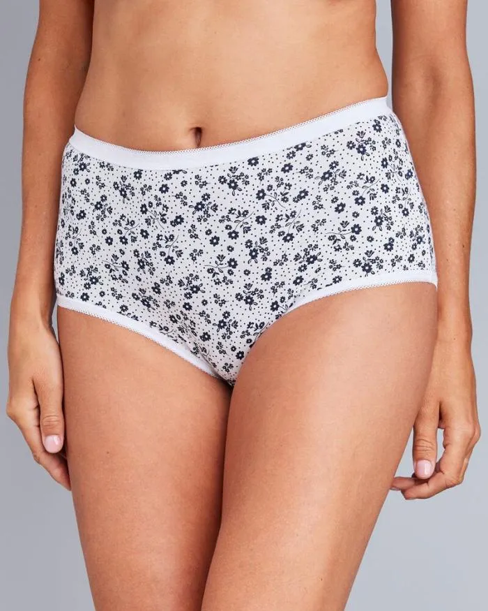 Cotton Traders Knickers 5 Pack Full Briefs 8211 Women