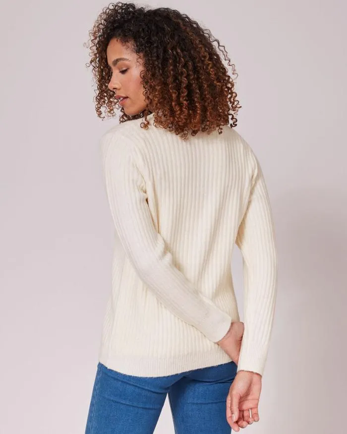 Cotton Traders Knitwear Cosy Button Cardigan 8211 Women