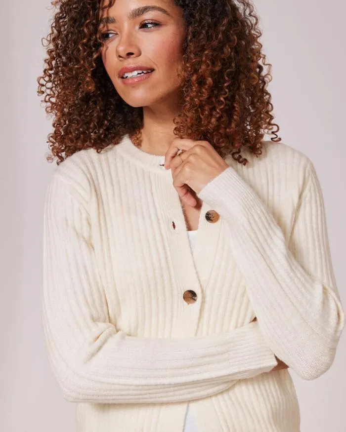 Cotton Traders Knitwear Cosy Button Cardigan 8211 Women