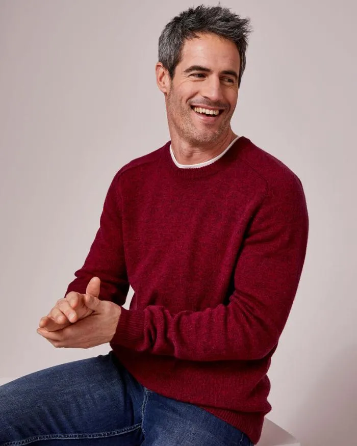 Cotton Traders Knitwear LambswoolRich Jumper 8211 Men