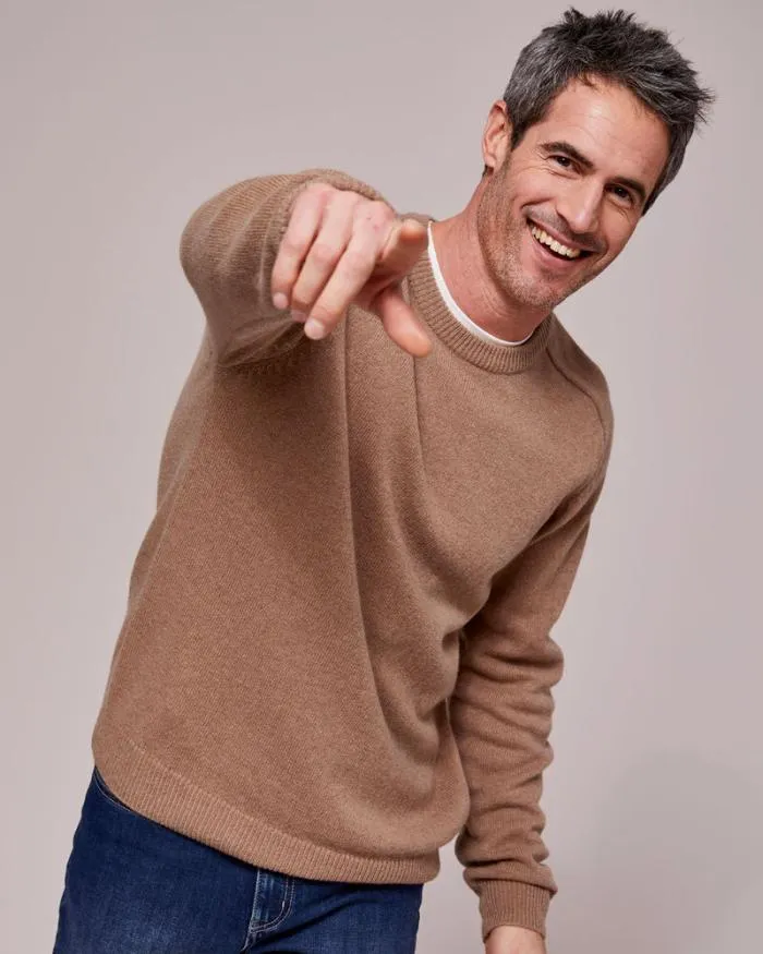 Cotton Traders Knitwear LambswoolRich Jumper 8211 Men