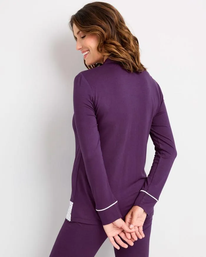 Cotton Traders Nightwear Lace Trim Nightshirt 8211 Women