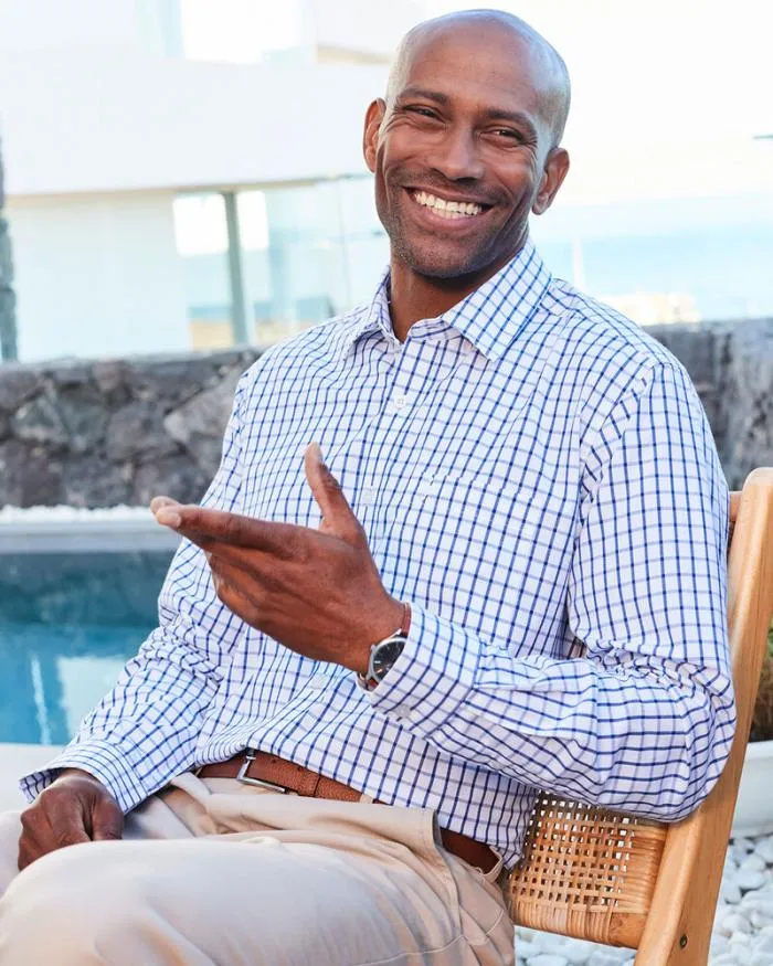 Cotton Traders Shirts Long Sleeve EasyCare Classic Shirt 8211 Men