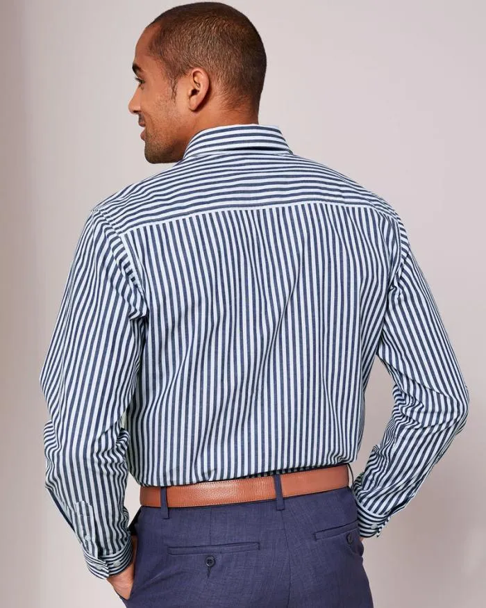 Cotton Traders Shirts Long Sleeve EasyCare Classic Shirt 8211 Men