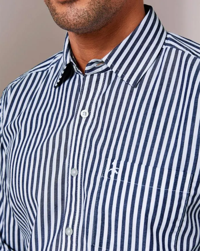 Cotton Traders Shirts Long Sleeve EasyCare Classic Shirt 8211 Men