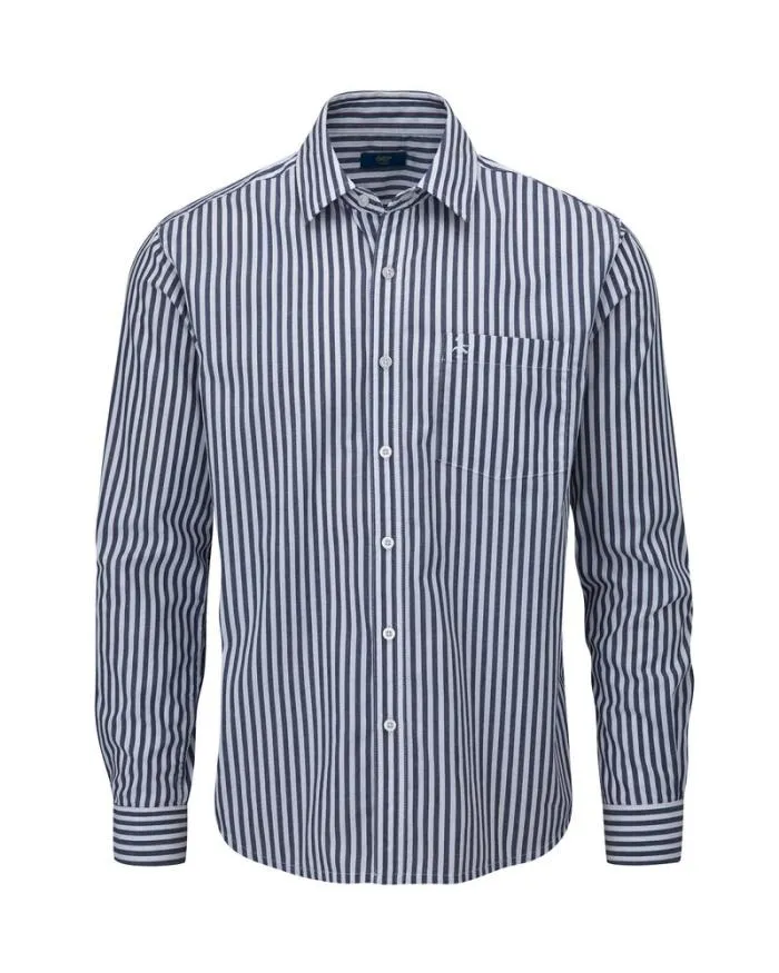 Cotton Traders Shirts Long Sleeve EasyCare Classic Shirt 8211 Men