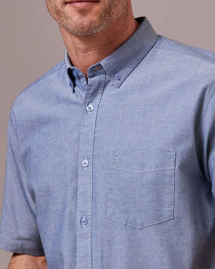Cotton Traders Shirts Short Sleeve Oxford Shirt 8211 Men