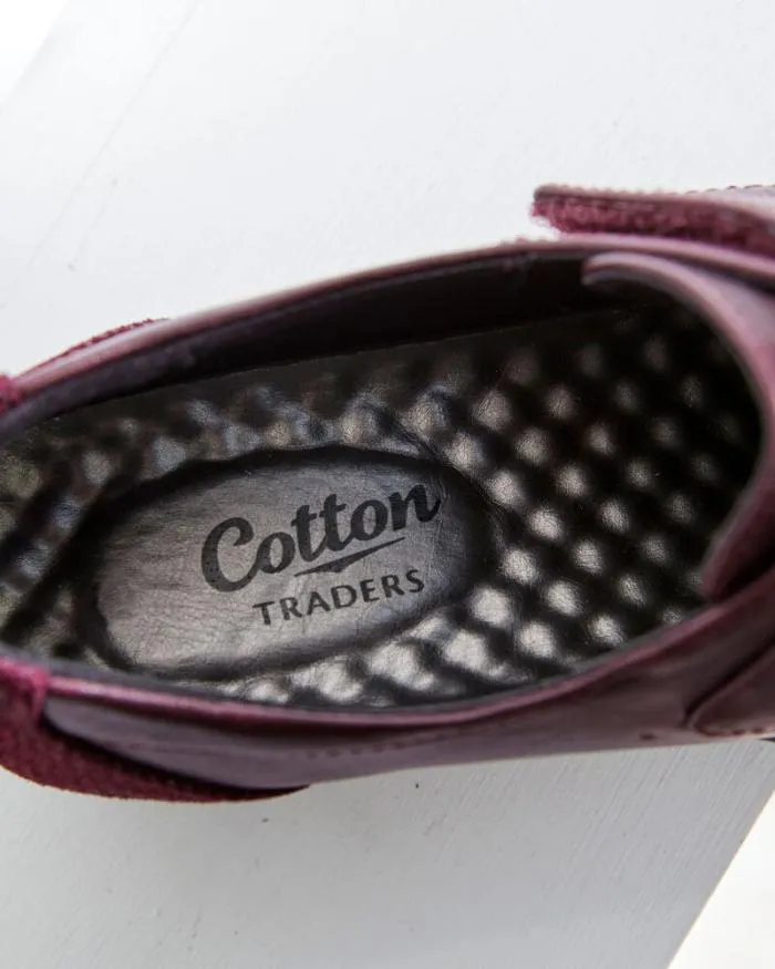 Cotton Traders Shoes Flexisole Patchwork Adjustable Shoes 8211 Women