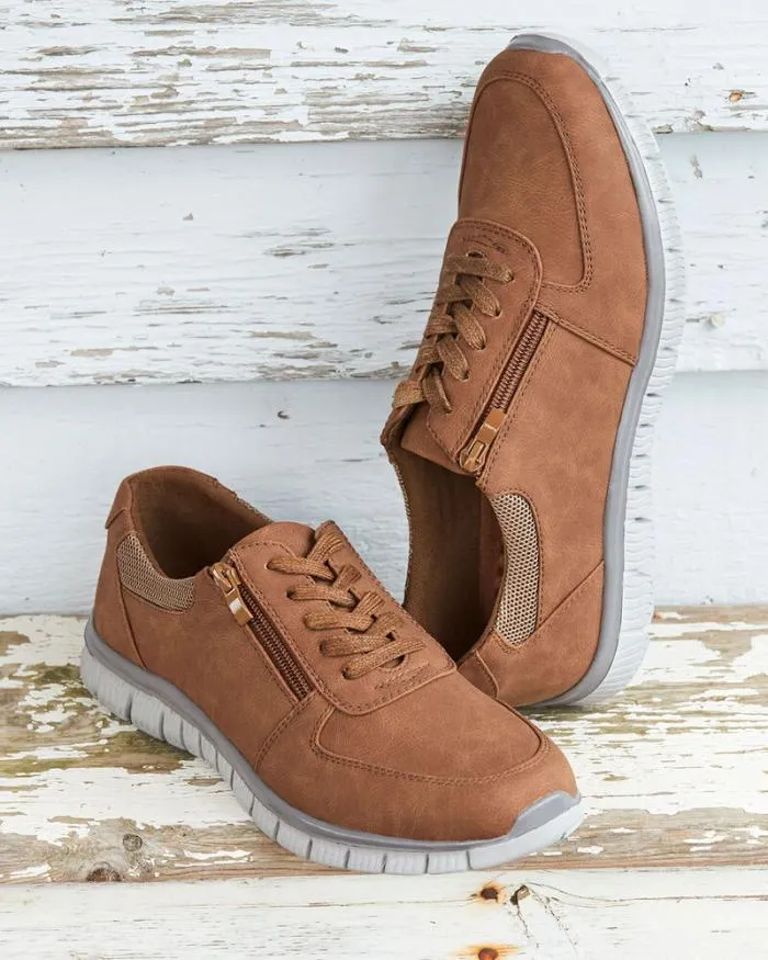 Cotton Traders Shoes Lightweight Side Zip Shoes 8211 Men