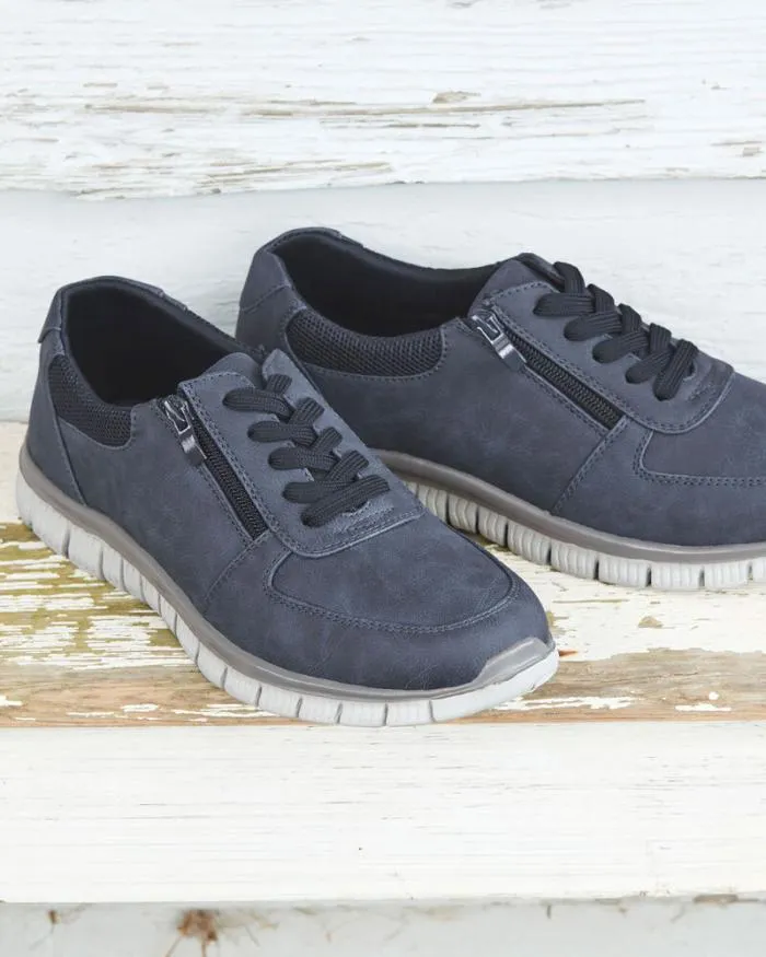 Cotton Traders Shoes Lightweight Side Zip Shoes 8211 Men