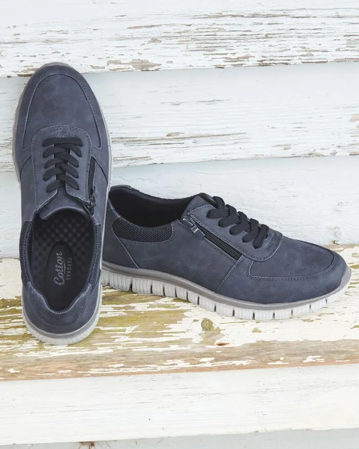 Cotton Traders Shoes Lightweight Side Zip Shoes 8211 Men