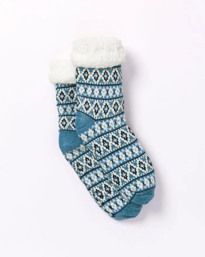 Cotton Traders Socks FleeceLined Slipper Socks 8211 Women