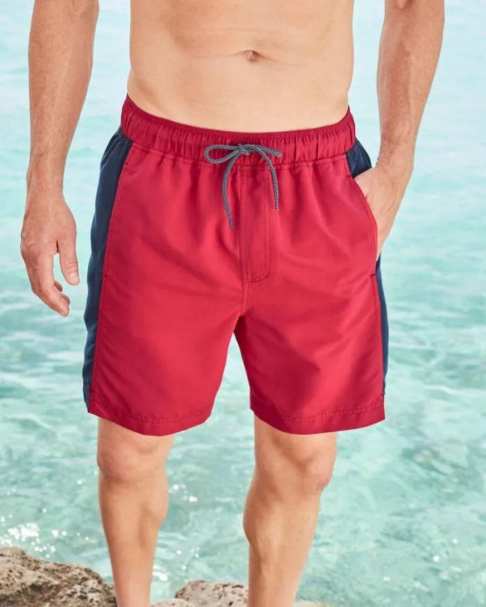 Cotton Traders Swimwear Panelled Swimshorts 8211 Men