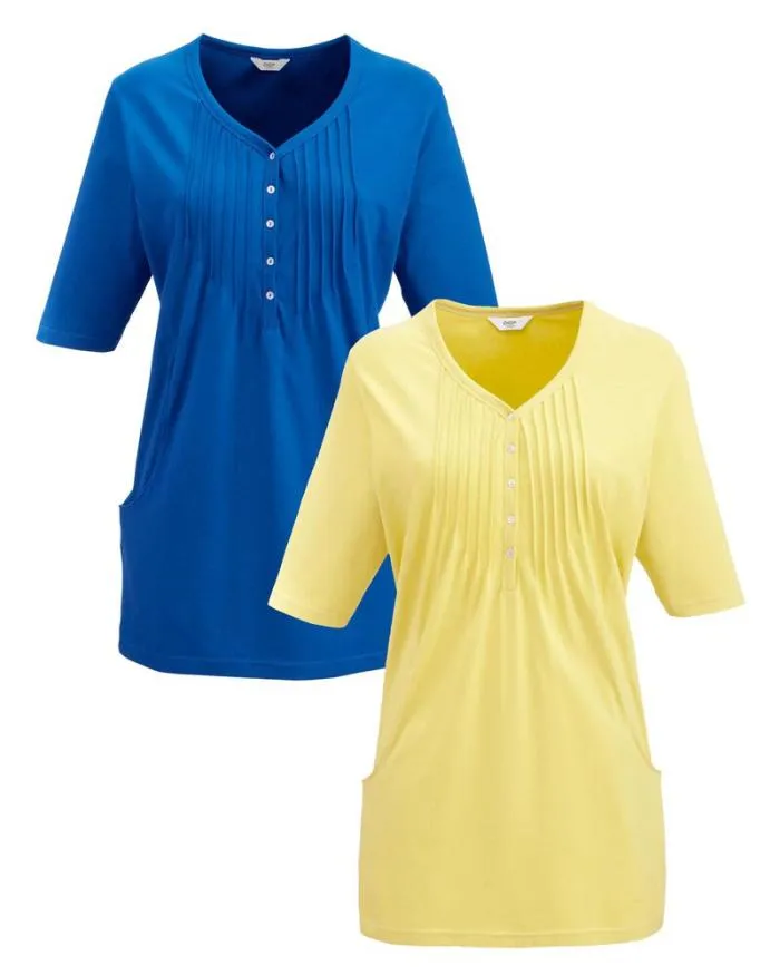 Cotton Traders Tops and TShirts 2 Pack Of Tunics 8211 Women