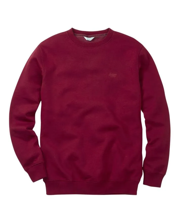 Cotton Traders Tops and TShirts Crew Neck Sweatshirt 8211 WomenMenUnisex