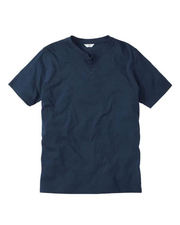 Cotton Traders Tops and TShirts Grandad TShirt 8211 WomenMenUnisex