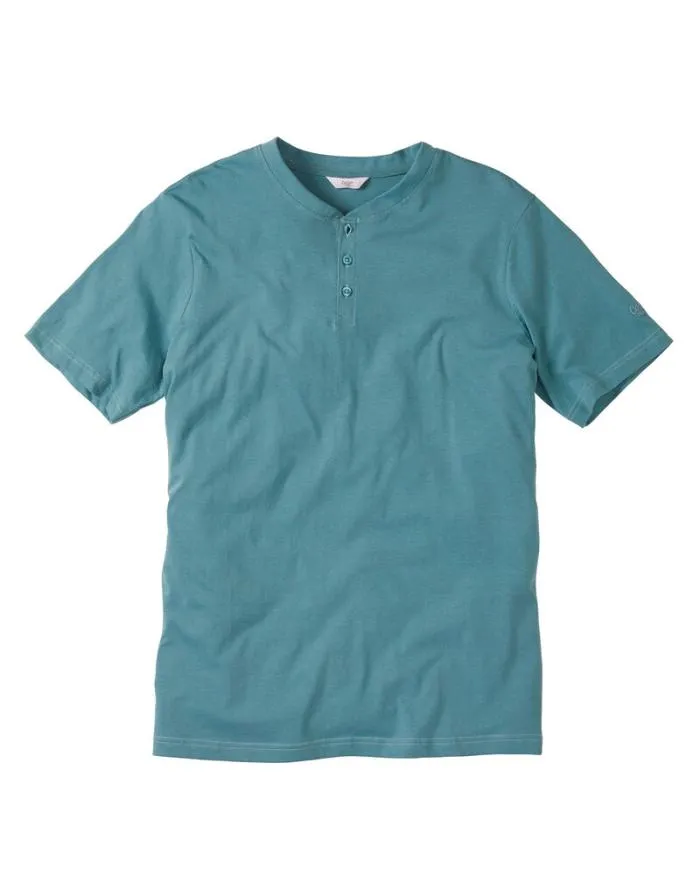 Cotton Traders Tops and TShirts Grandad TShirt 8211 WomenMenUnisex