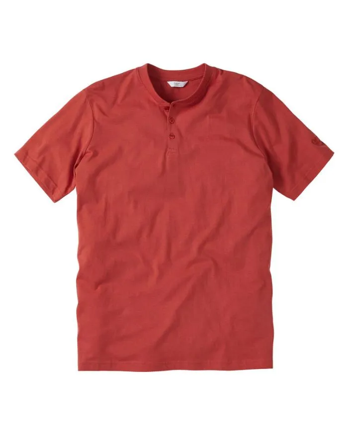 Cotton Traders Tops and TShirts Grandad TShirt 8211 WomenMenUnisex