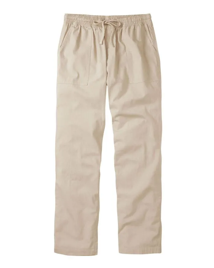 Cotton Traders Trousers Cotton PullOn Trousers 8211 WomenMenUnisex