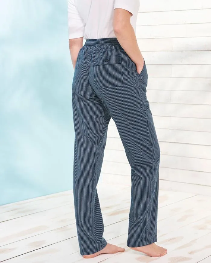 Cotton Traders Trousers Cotton PullOn Trousers 8211 WomenMenUnisex