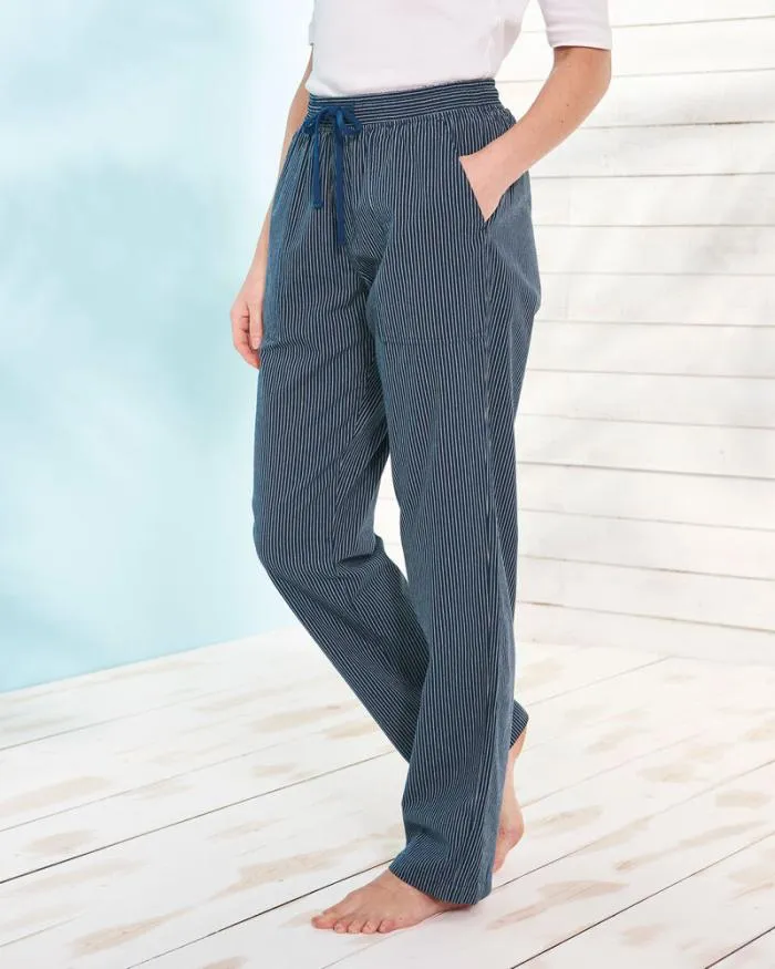 Cotton Traders Trousers Cotton PullOn Trousers 8211 WomenMenUnisex