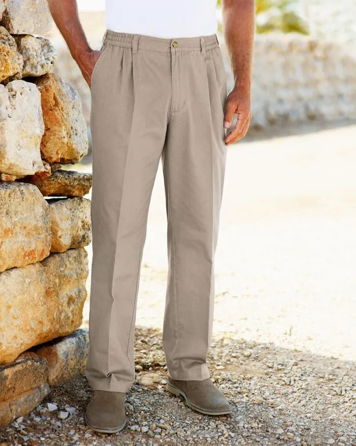 Cotton Traders Trousers Elasticated Waist Trousers 8211 Men