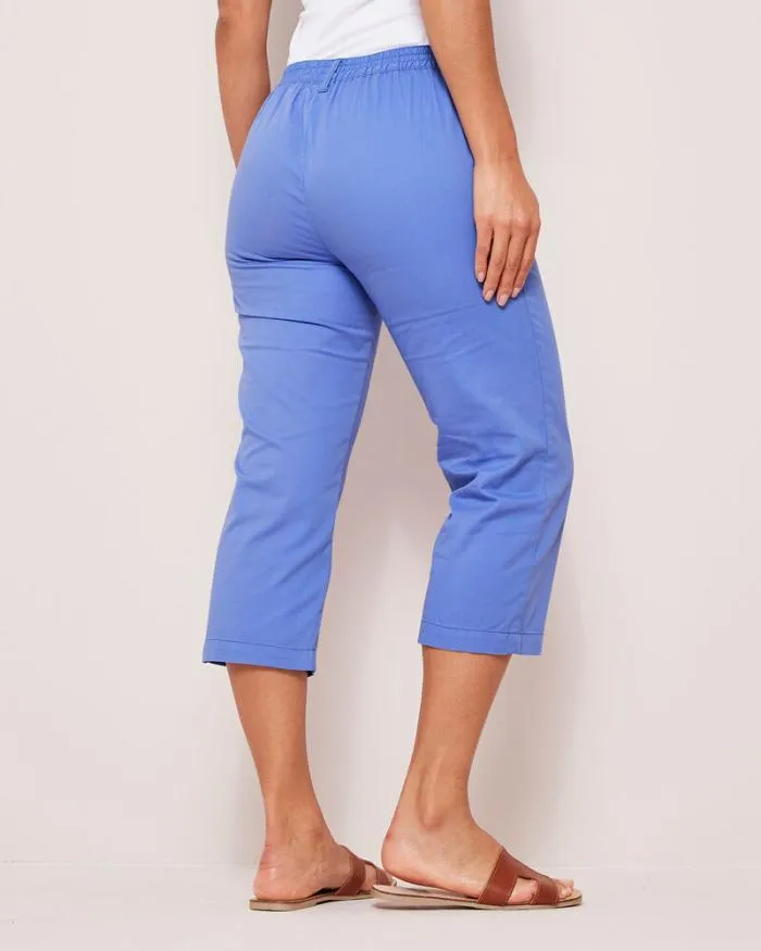 Cotton Traders Trousers Everyday Straight Leg Crop Trousers 8211 Women