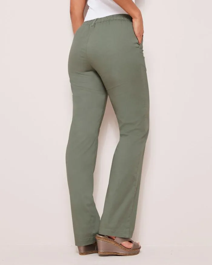 Cotton Traders Trousers Everyday StraightLeg Trousers 8211 Women