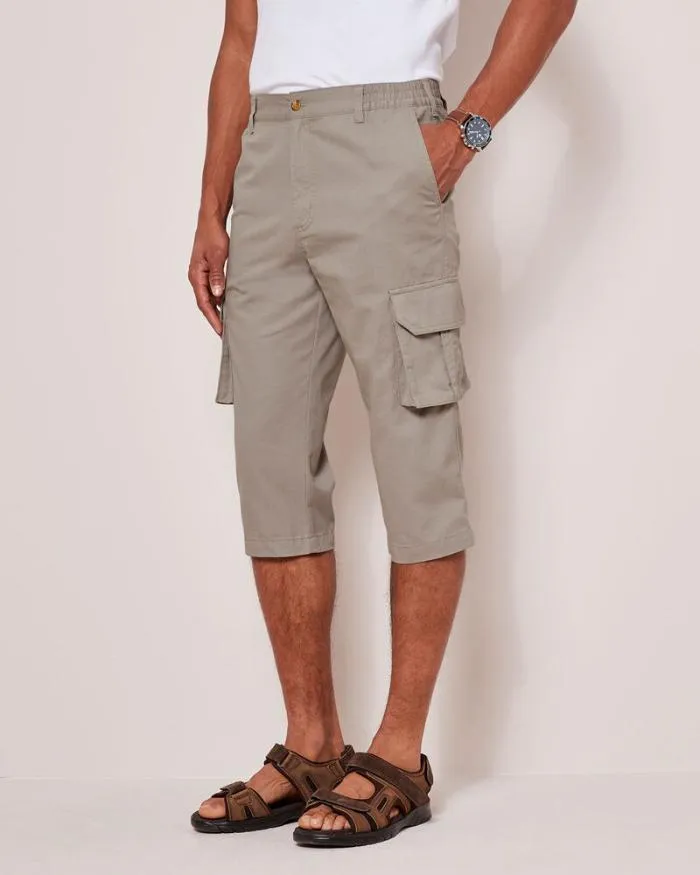 Cotton Traders Trousers Utility Crop Trousers 8211 Men