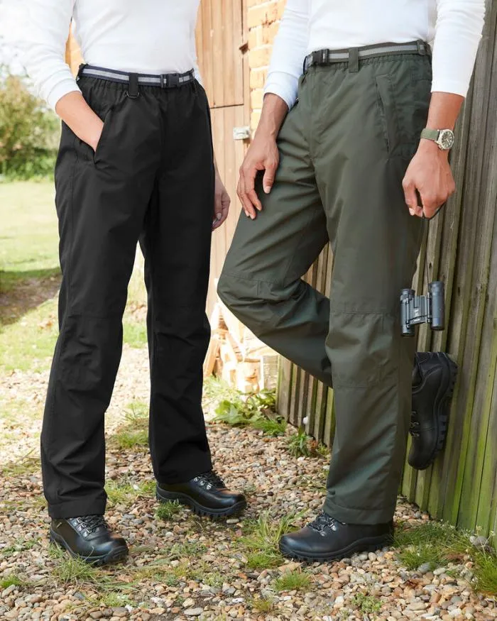 Cotton Traders Trousers Waterproof Fleece Lined Trousers 8211 WomenMenUnisex
