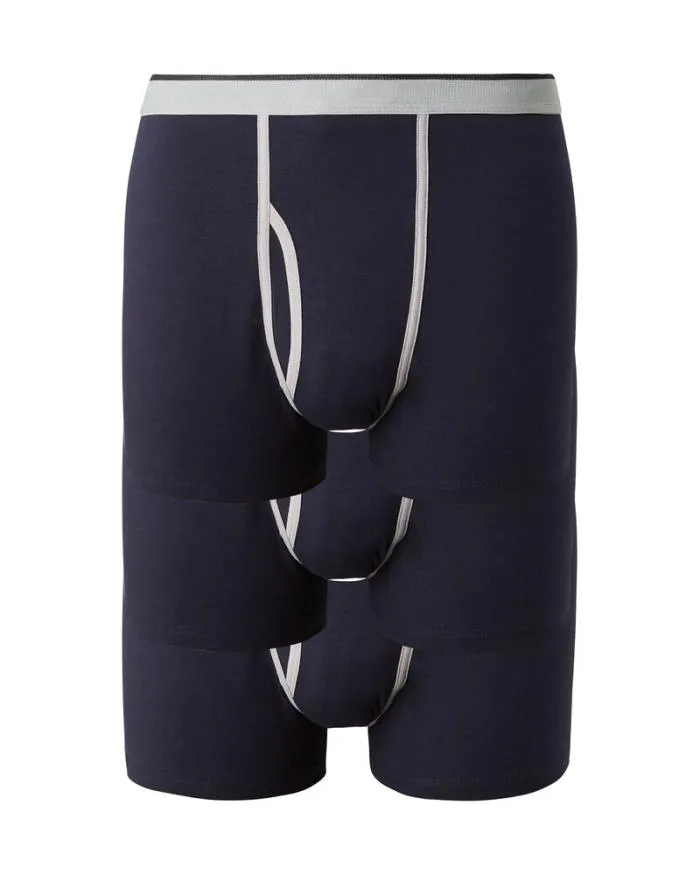 Cotton Traders Underwear 3 Pack Contrast Trunks 8211 Men