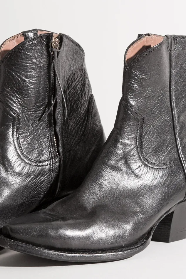Cowboy Ankle Boot 8211 Black Women Cowboy Boots R13 Cowboy Ankle Boot 8211 Black Women Cowboy Boots R13