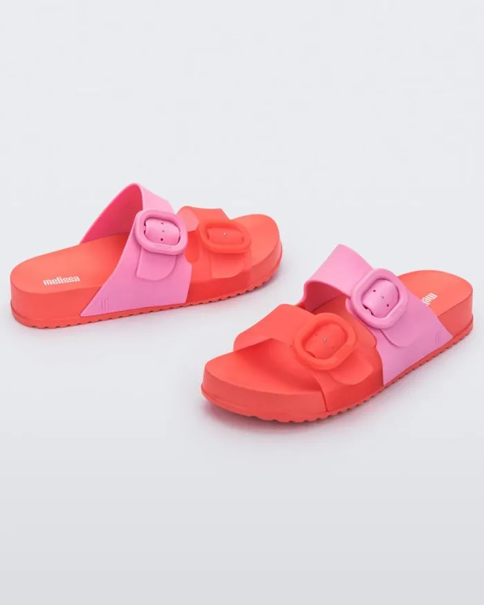 Cozy Redpink Women Melissa Slides