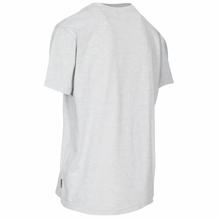 Cycle Printed Casual TShirt Grey Marl Men Trespass TShirts