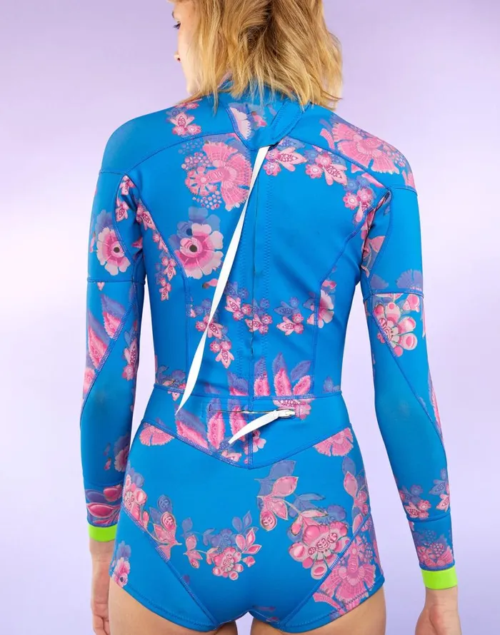 Cynthia Rowley Bowie Floral Wetsuit Women Surf and Swim Cynthia Rowley Bowie Floral Wetsuit Women Surf and Swim