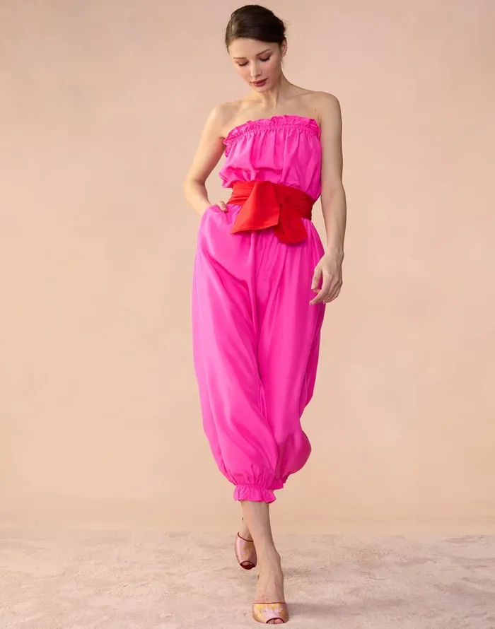 Cynthia Rowley Cassis Jumpsuit Women Bottoms Cynthia Rowley Cassis Jumpsuit Women Bottoms
